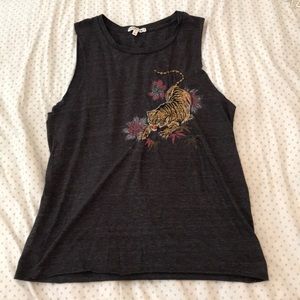 UO Embroidered Tiger Tank 🐅